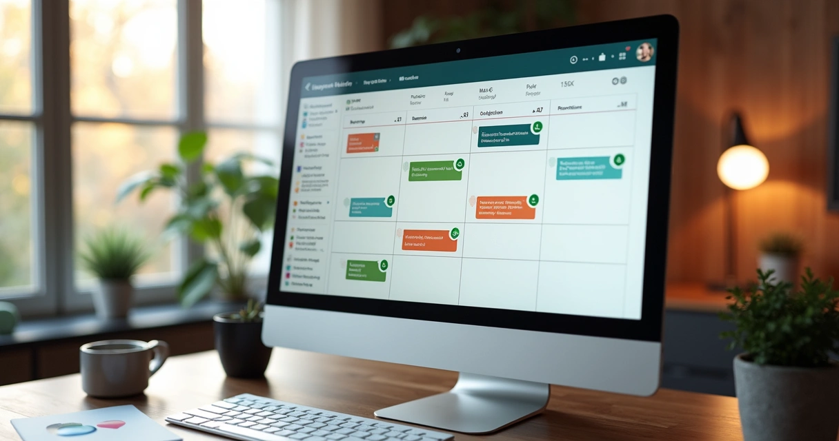 Tela de computador exibindo fluxo de mensagens automatizadas para qualificação de leads no WhatsApp